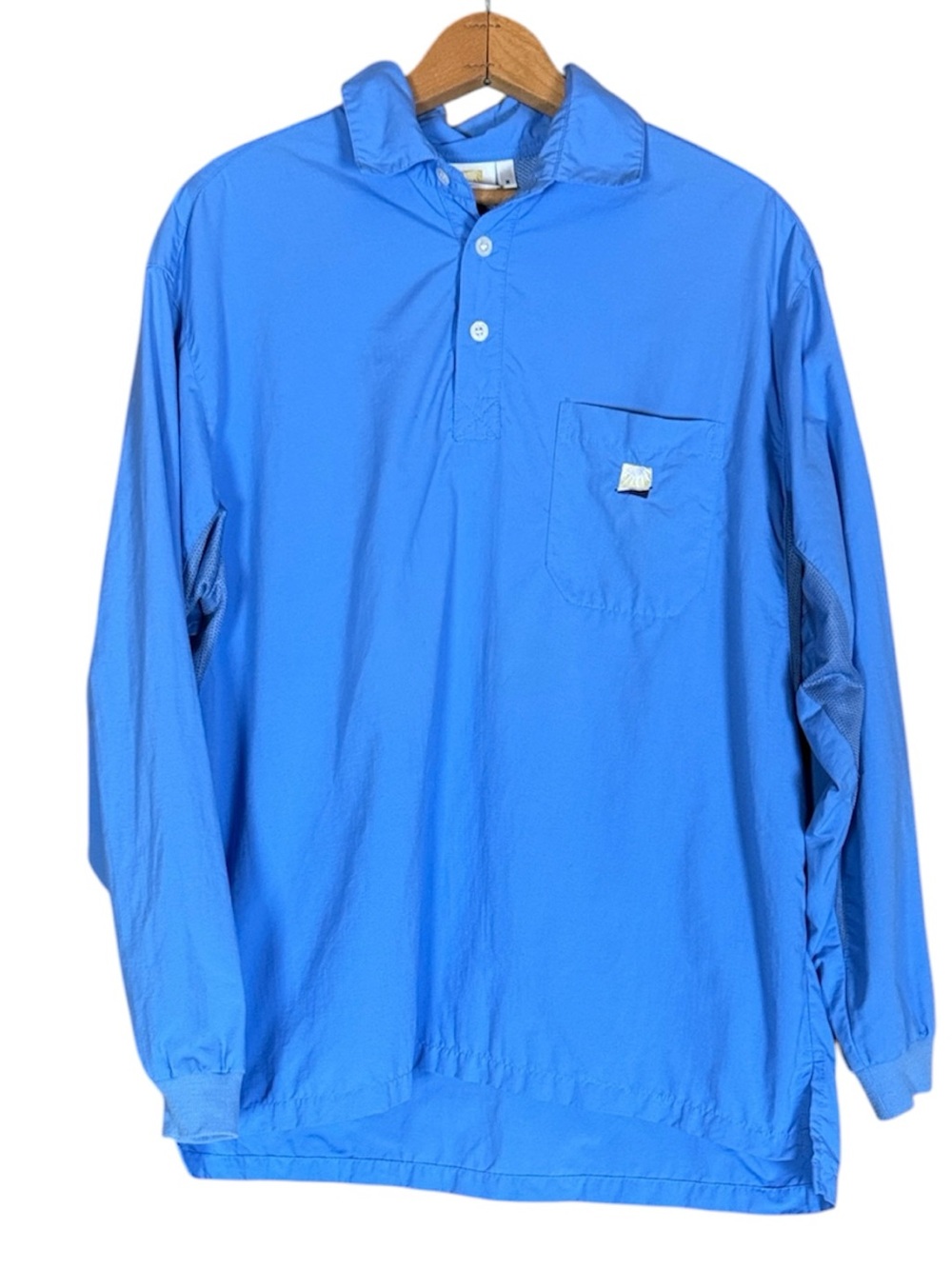 Solumbra blue Ultimate Polo with long sleeves Size Medium